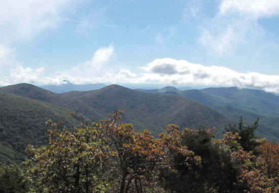 This is the view as we approach the summit of Cow Rock Mountain.