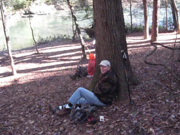 Lunchtime on the Chattooga!