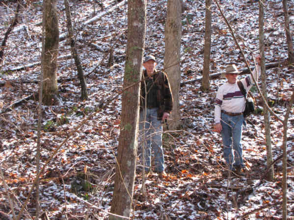 We were surprised to see some snow along the way.