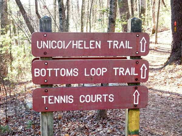 Nice trail signs.