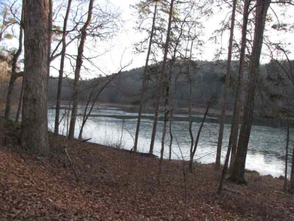 Lots of ice on Nancytown Lake.