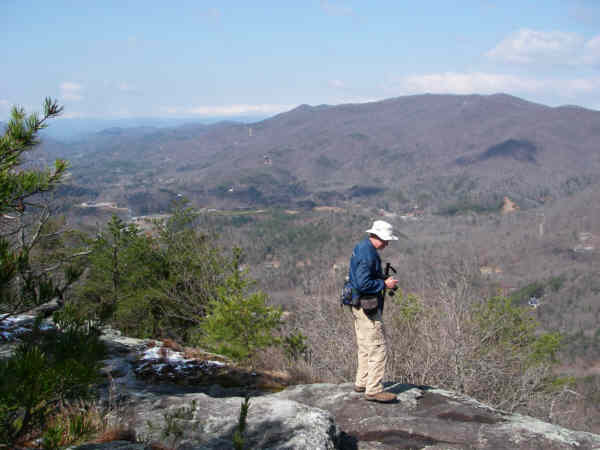 Great photo-ops at Pinnacle Knob!