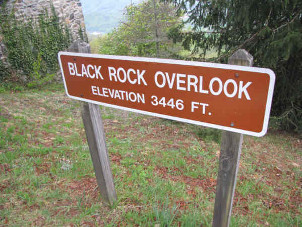Sign near the Visitors Center.