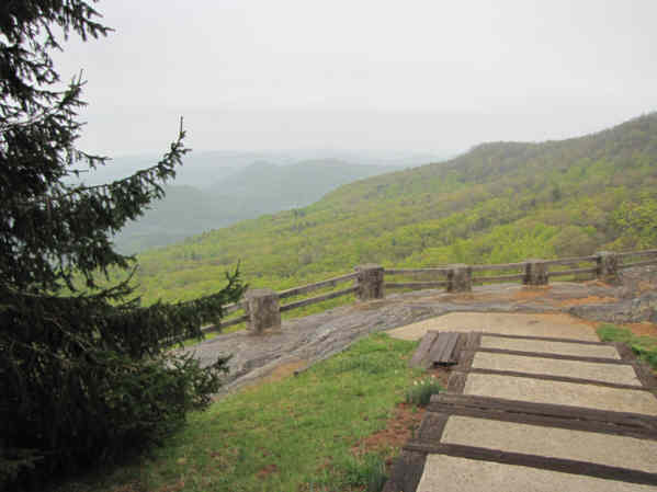 View at the overlook!