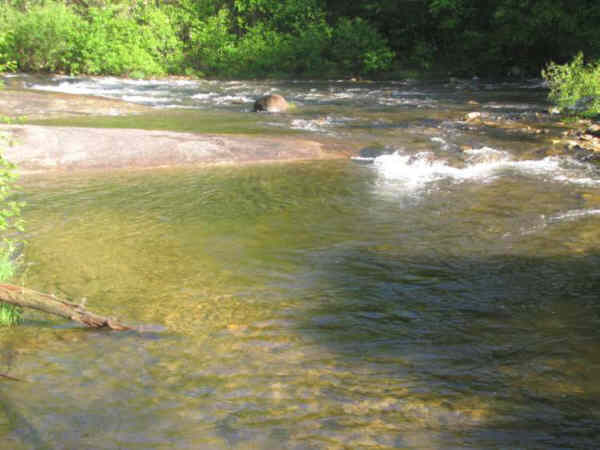 The Whitewater River.