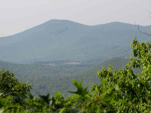 Looking from Scaly over to Georgia's second highest peak - Rabun Bald (4,696 ft.)
