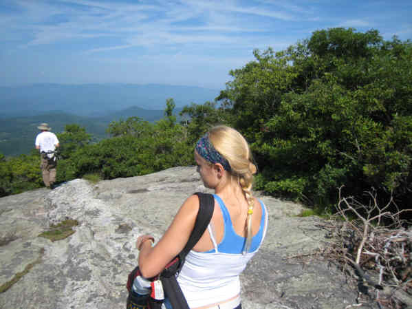 Blue Sky and the Blueridge Mountains!