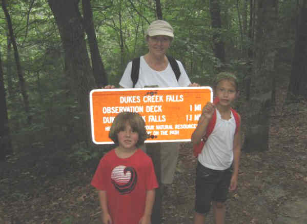 Our second trail of the day. A 2.2 out and back hike.