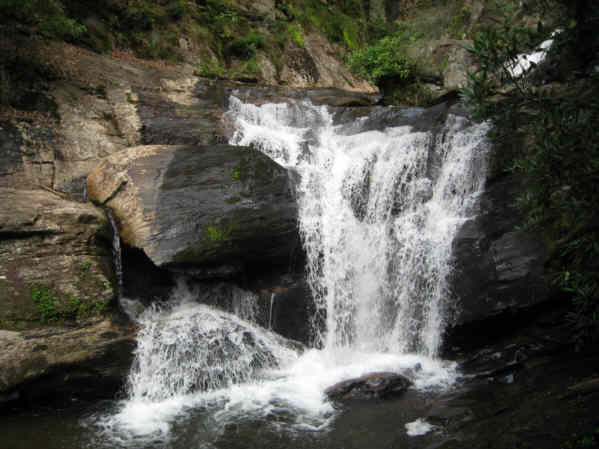 A Portion of Dukes Creek Falls!