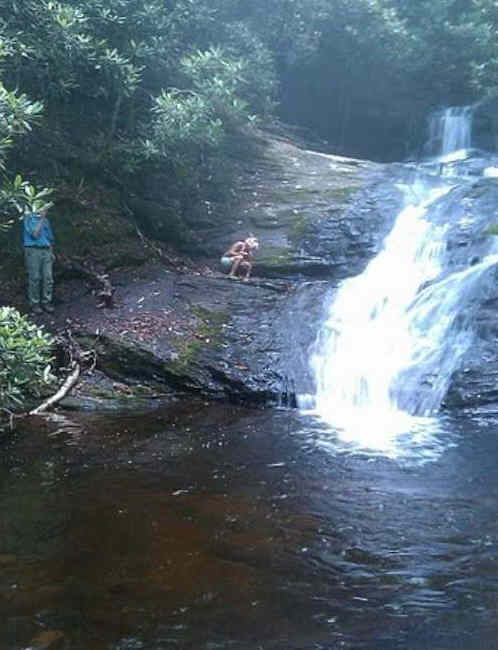Beautiful Big Laurel Falls!