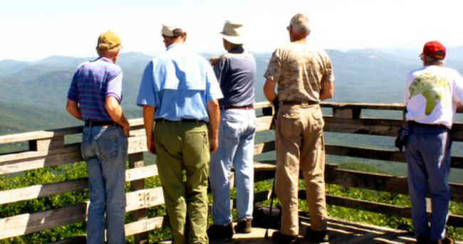 Taking in the awesome views!