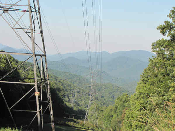 The view from Tellico Gap