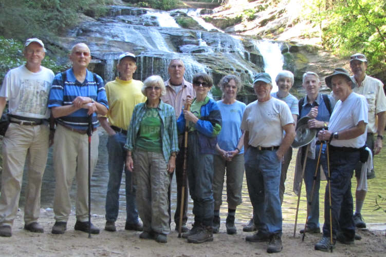 Our group at the falls.
