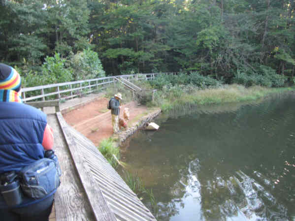 Back down to Dockery Lake, we hike the loop around the lake.