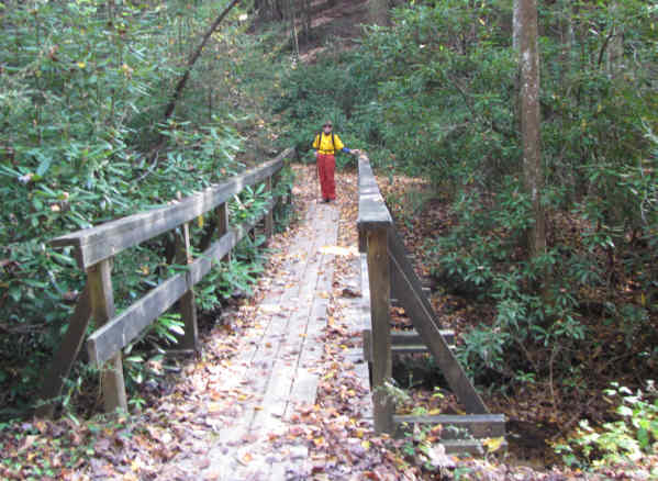 Crossing the bridge near Three Forks.