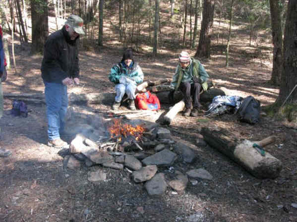 Lunchtime on the Chattooga River!
