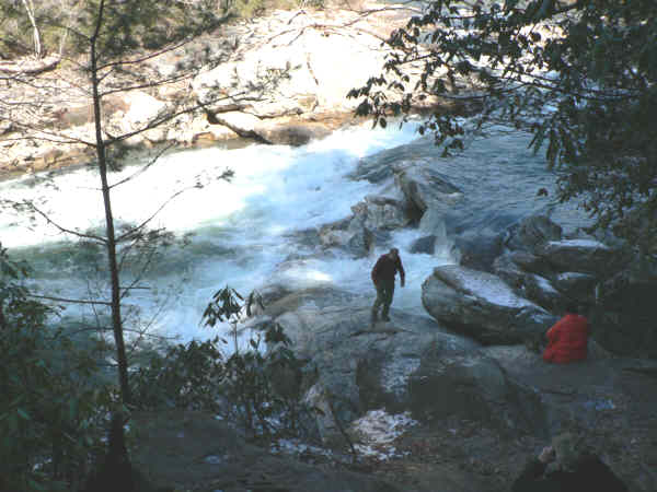 We ended the hike with a walk down to the famous Bull Sluice Rapids.