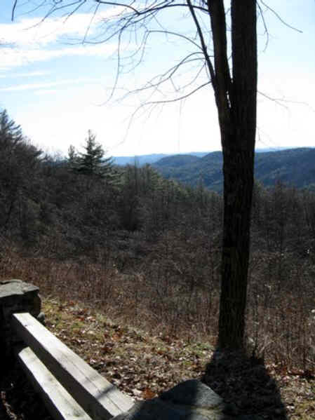 The view from Osage Overlook