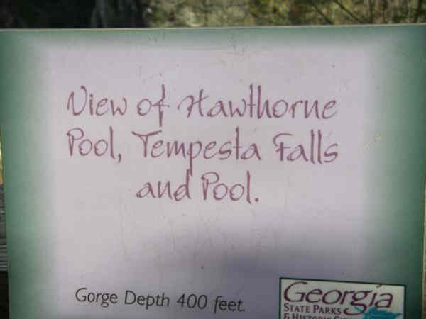 Overlook sign