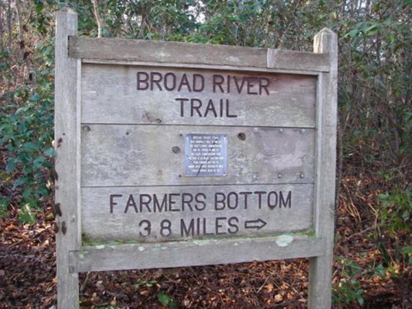 The Broad River Trailhead