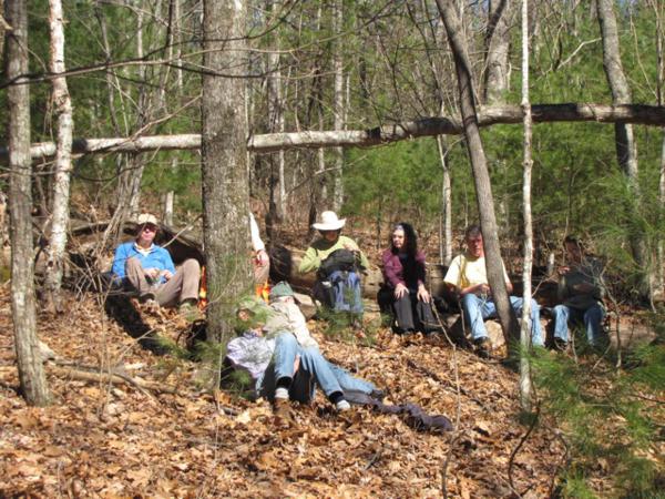 Lunchtime at Windy Gap!