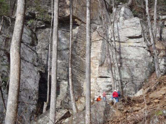 The massive Raven Cliffs!