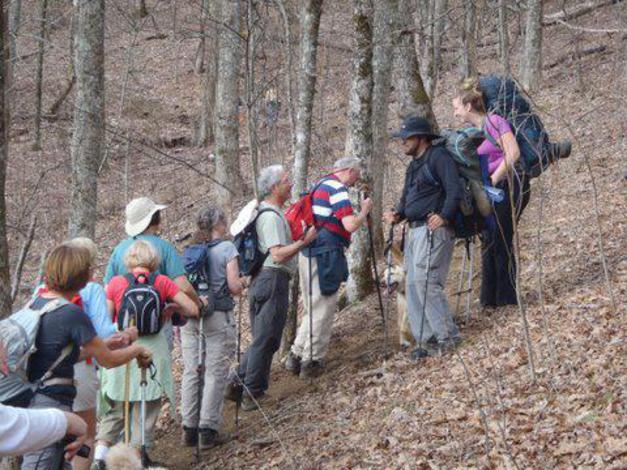 Here, we meet a couple of thru-hikers headed for Maine. We met hikers from Germany, Maine, New Hampshire, Massachusetts, Connecticut, New York, Virginia, Wisconsin, Alabama, and Florida.