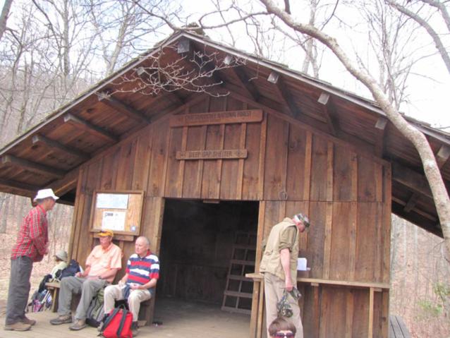 Lunchtime at the shelter