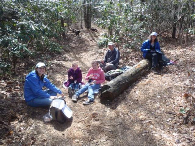 Lunchtime on the Bartram Trail!