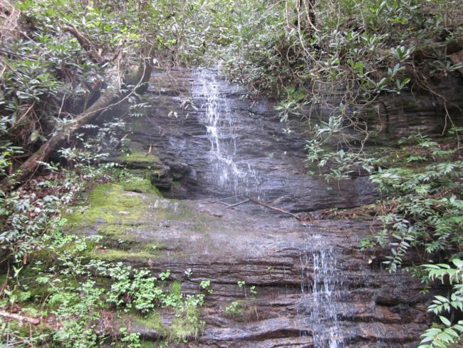 Nice little waterfall along the trail.