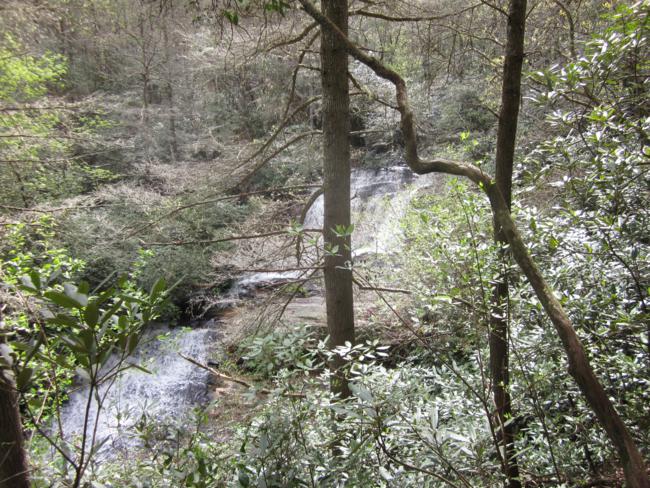 Lick Log Creek Falls