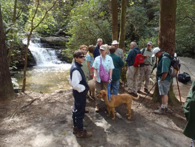 Our destination....Pigpen Falls.