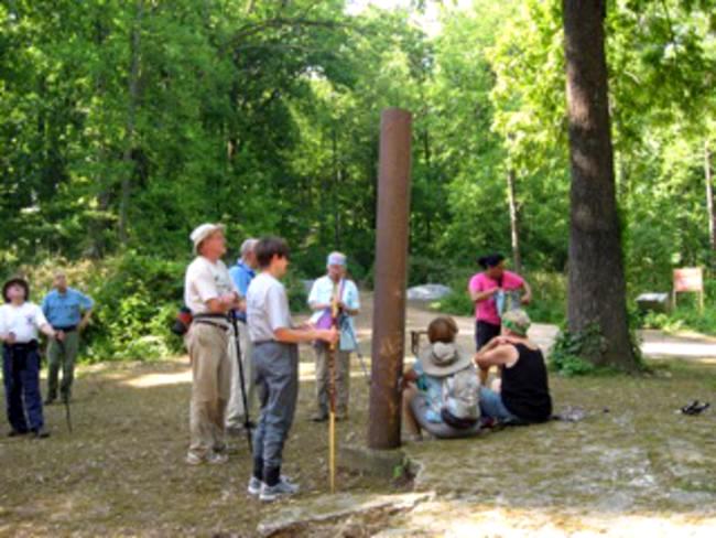 We take a break and the campground often used by the Army Rangers.