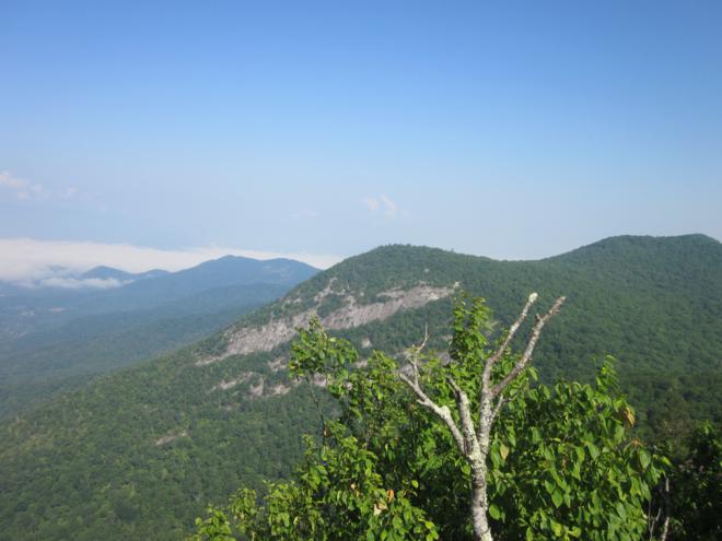 View of Whiterock Mt. from the summit of Jones Knob.