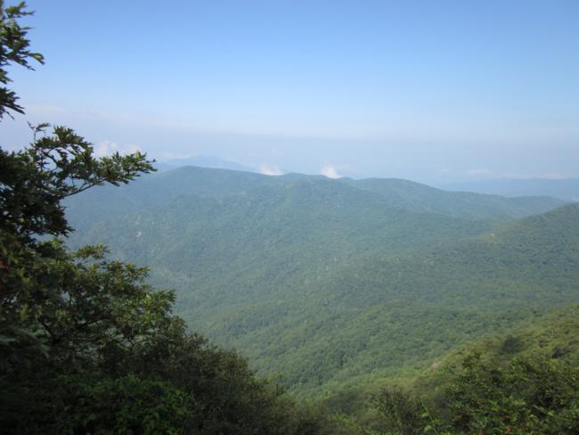Nice view from the summit of Standing Indian!