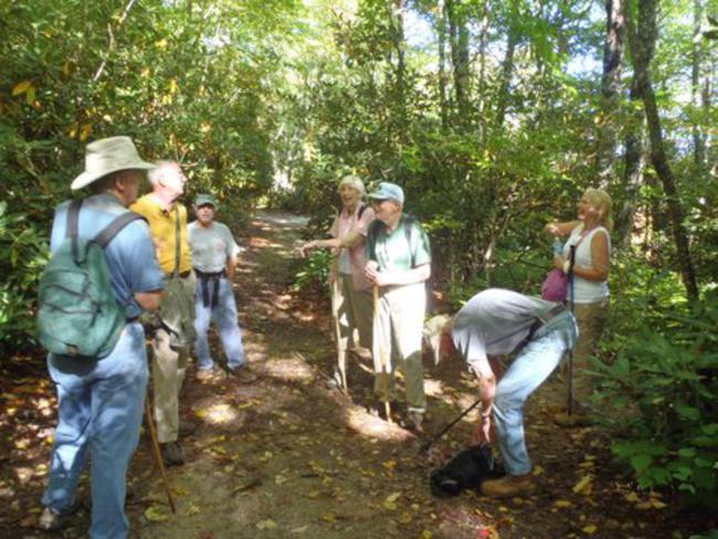 Another great day for a hike on the Bartram Trail!