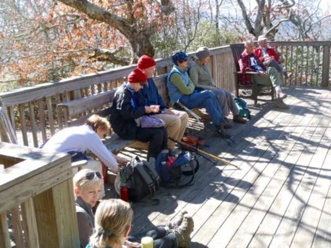 Lunchtime at the Mountain Center!