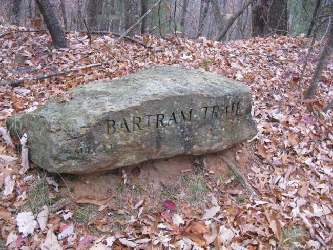 The boulder at Speed Gap.