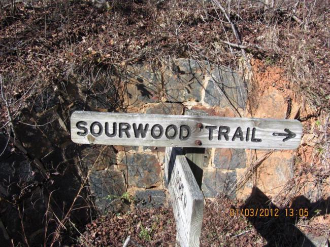 Our second trail today!