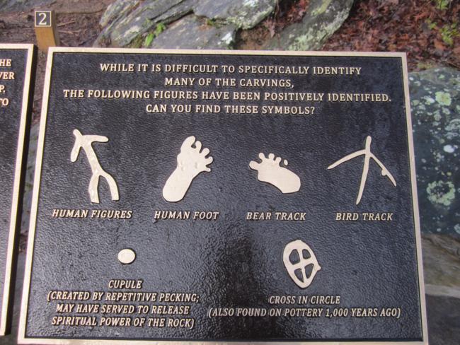 Recent renovation at the site placed these nice educational signs.