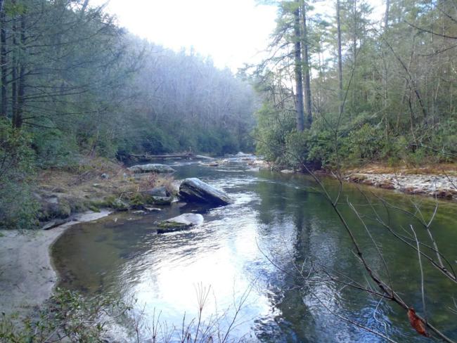 Great river views all along the trail!