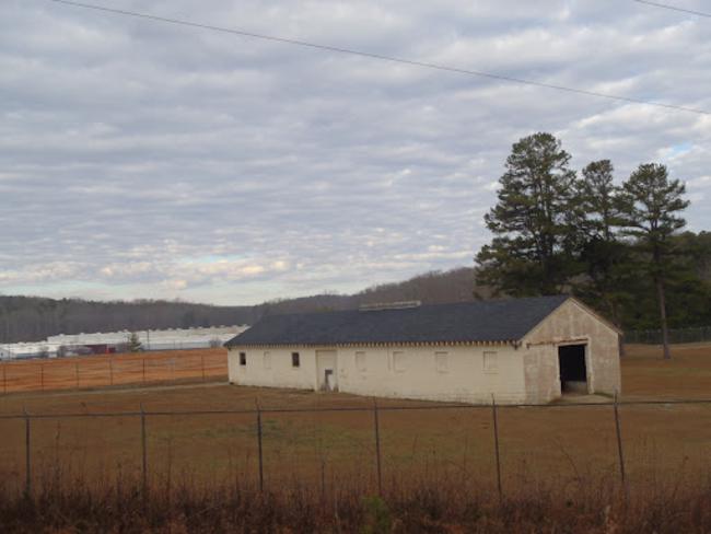 The only remaining building from the Paratrooper training site "Camp Toccoa".