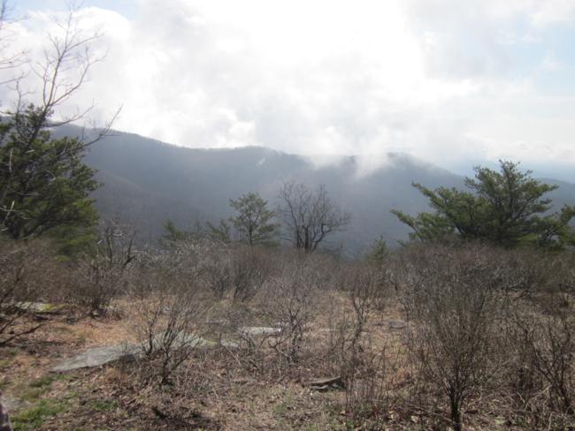 This is the view from Wolf Laurel Top.