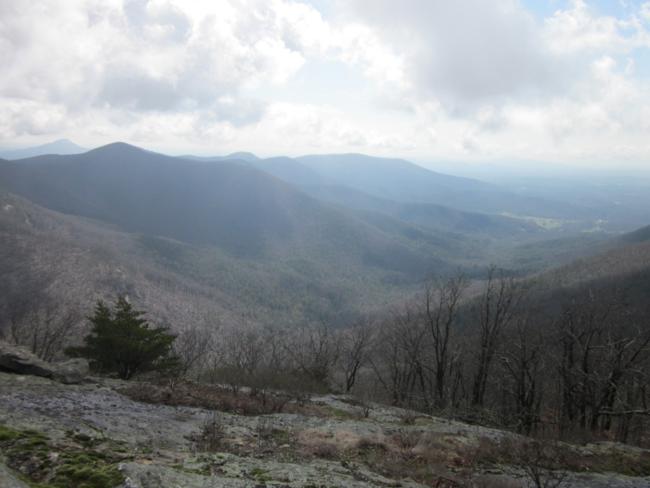 We took the side trail to the back side of Cowrock Mt. for some spectacular views.
