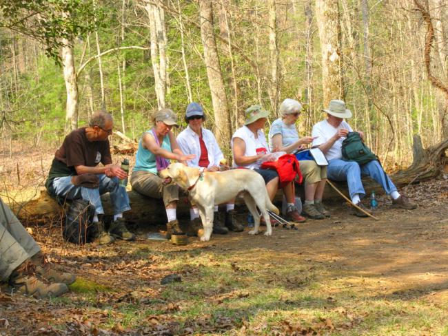 Lunchtime at Gooch Gap!