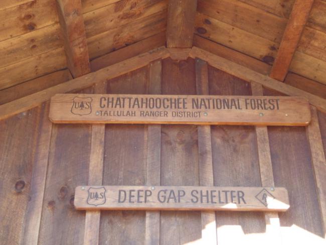 These shelters are extremely popular this time of year as hundreds of northbound thru-hikers pass through.
