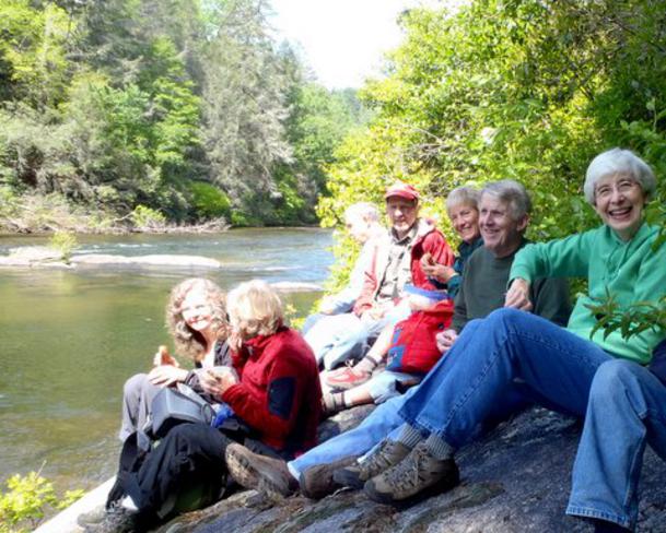 Lunchtime on the Chattooga!