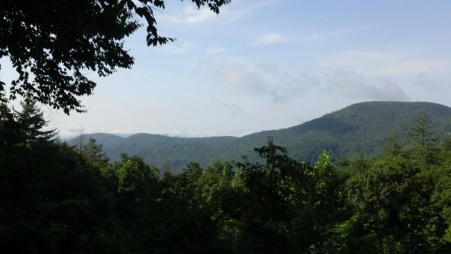 The view from Osage Mountain Vista.