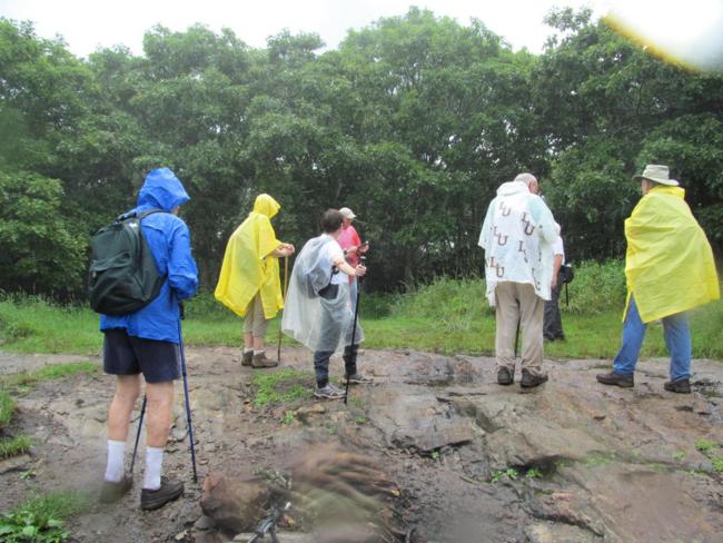 After the storm, we arrive at the summit of Standing Indian Mountain. Elevation 5,498 feet