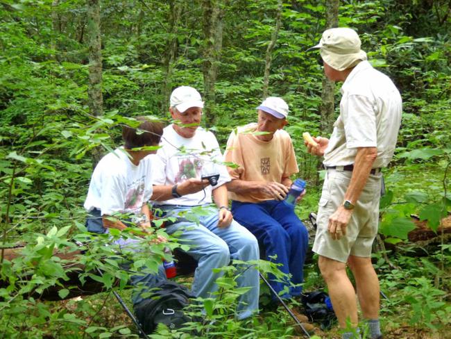 Lunchtime at Case Knife Gap!